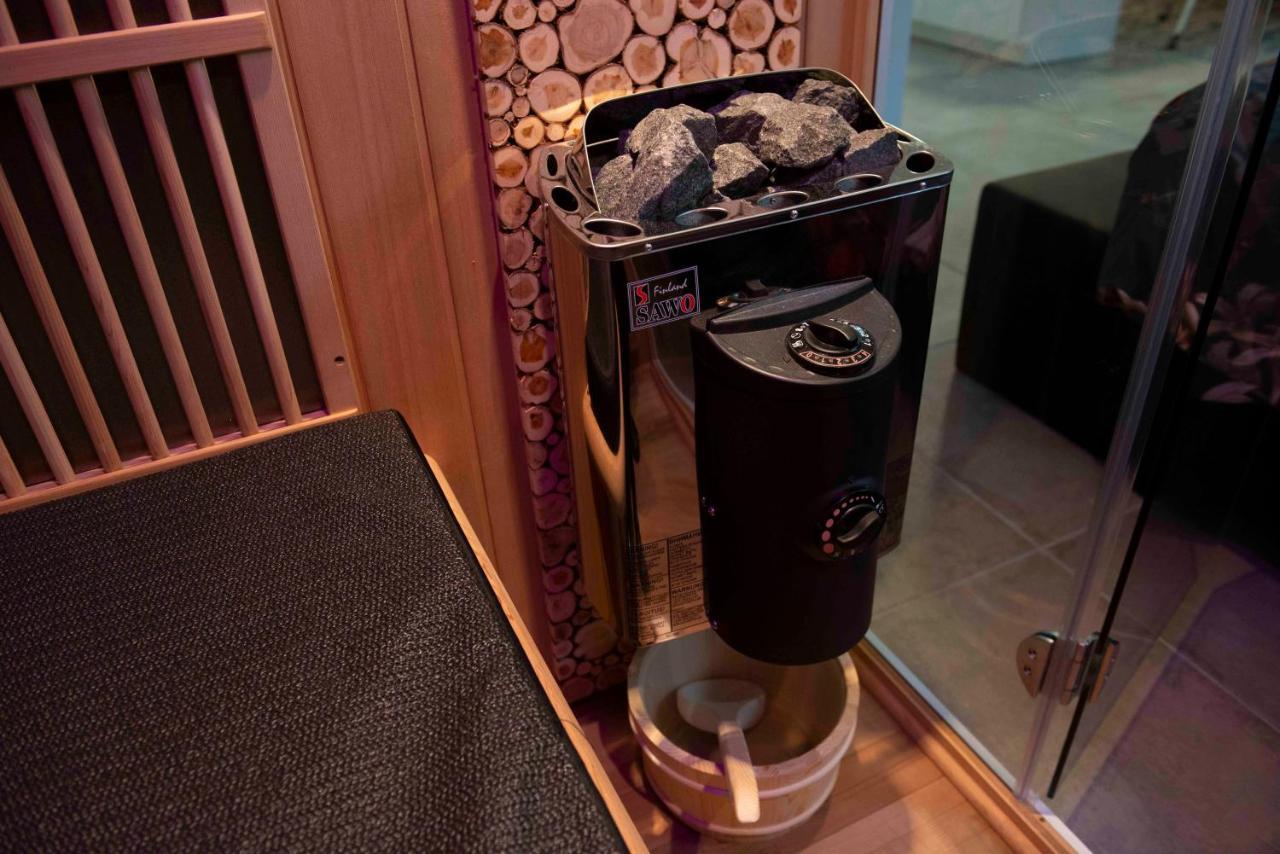 Studiobeerse Met Sauna Zwembad En Spa Apartman Kültér fotó